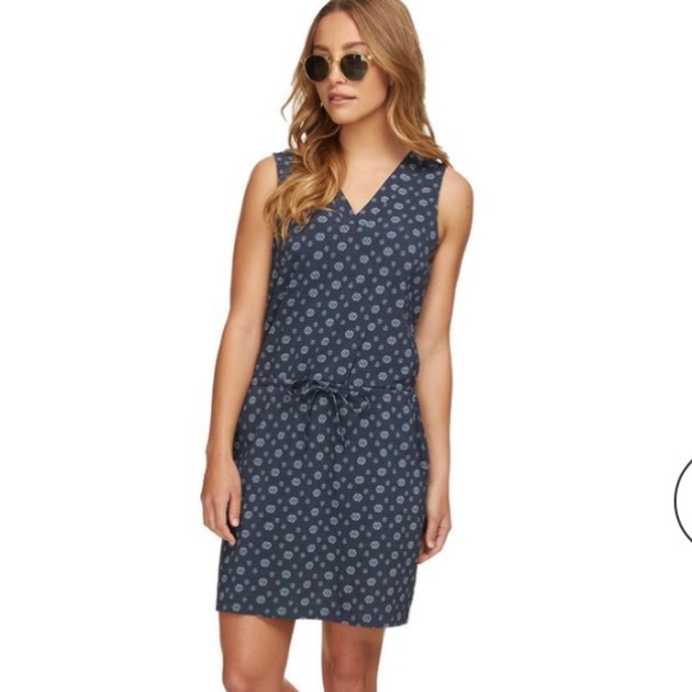 Toad & Co. XL Sunkissed Liv Dress In Nightsky Medium Bandana Print